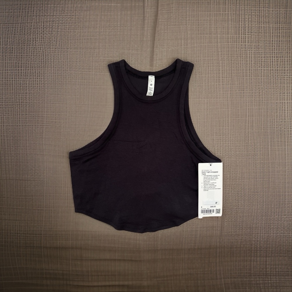 NWT Hold tight cropped tank